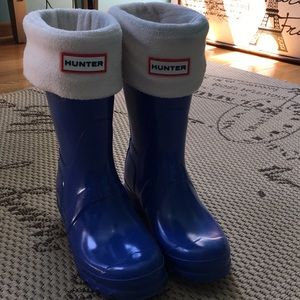 Hunter Boots W/ Socks